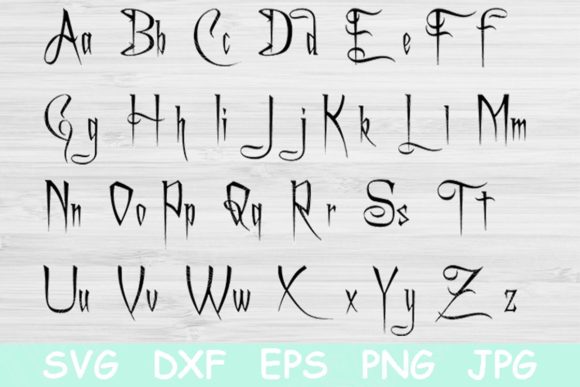 Download Letter Fonts Svg Script Vine Digitial. - Letter fonts Collection